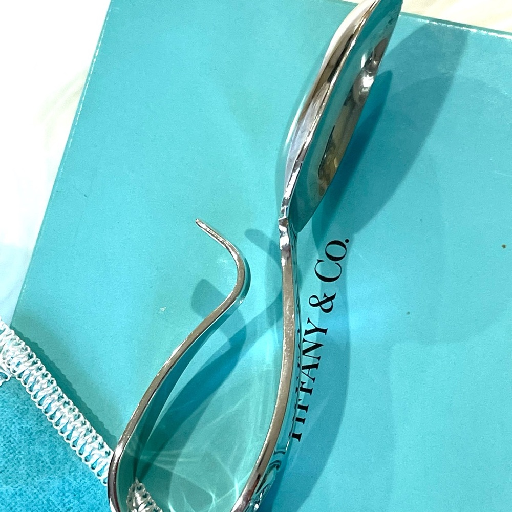 TIFFANY & Co BABY SPOON Mother Goose loop STERLING SILVER with box + pouch - Picture 8 of 15